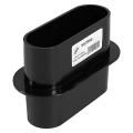Manchon raccord droit S&P Unelvent PLUGGIT MCR50 50x114 mm