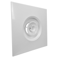 Diffuseur circulaire à jet réglable pour faux plafond, blanc, D raccord 250 mm. (GCI/P 250)