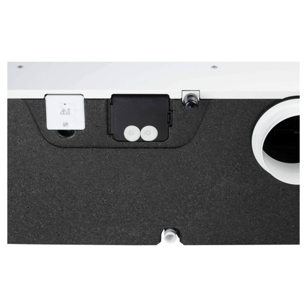 Caisson VMC double flux  4 sanitaires S&P Unelvent ORKA BP HR spécial rénovation By pass 100%