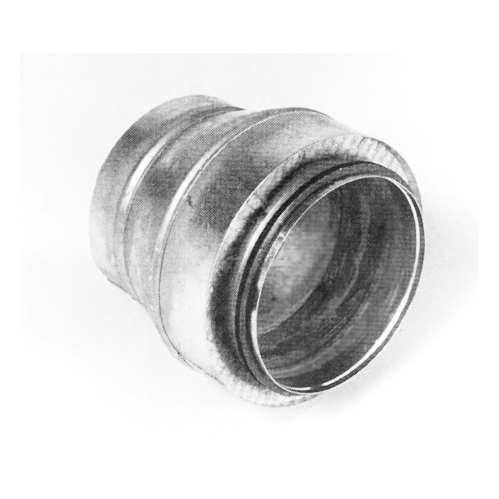 REDUCTION CONIQUE CENTREE GALVANISE ISOLE 50MM 250/125. (RED 250/125 DP50)
