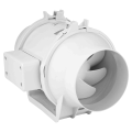 Ventilateur de conduit silencieux, 180 m3/h, 1 vitesse, tempo réglable, D 100 mm. (TD 160/100 T)