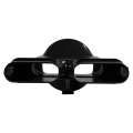 Accessoire de transformation circulaire 125 mm à oblong 2 x 50 x 114 mm. (ACR 50/125)