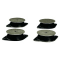 Plots supports pour caissons ILHT (lot de 4 unités). (PLOTS ILHT (X4))