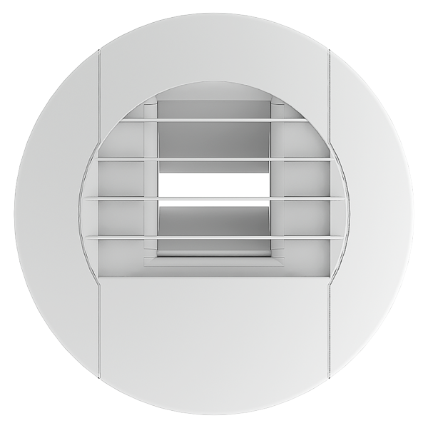 Bouche d'extraction hygroréglable S&P Unelvent BEH ALIZE cuisine avec temporisation 135m³/h