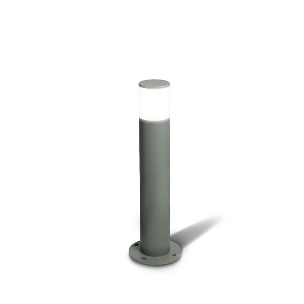 Borne LED Philips Bollard II 80cm IP65 On/Off 10W 3000K 340lm gris