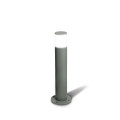 Borne LED Philips Bollard II 80cm IP65 On/Off 10W 3000K 340lm gris