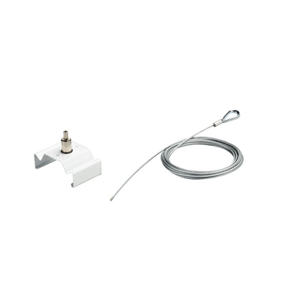 Etrier de suspension avec filin acier fourni LL500Z MB-SW2 L5000 WH - Philips - 374573