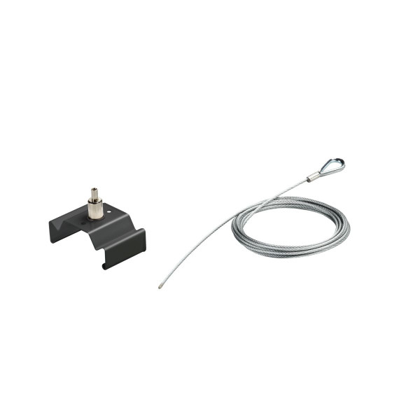 Etrier de suspension avec filin acier fourni LL500Z MB-SW2 L5000 BK - Philips - 374597
