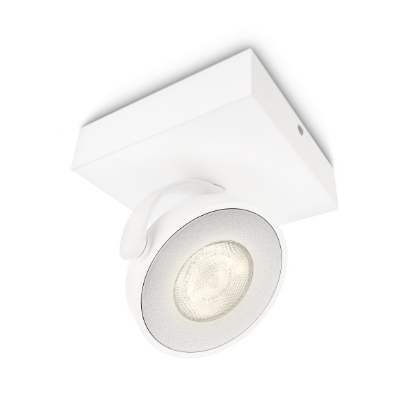 CLOCKWORK Spot 1x4W Blanc LED