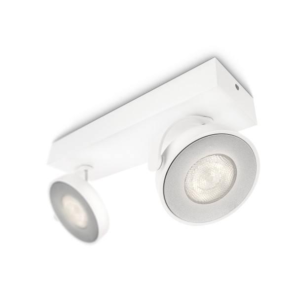 CLOCKWORK Spot barre tube 2x4W Blanc LED - Philips - 531723116