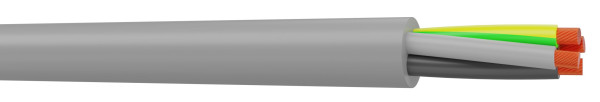 Câble HO5VV-F 4 G 0.75 Blanc C50M