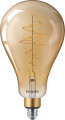 Vintage giant ledbulb filament ballerina dim 6,5-40w e27 claire 1800k ambrée