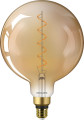 Vintage giant ledglobe filament spirale 4,5-28w e27 1800k ambrée 