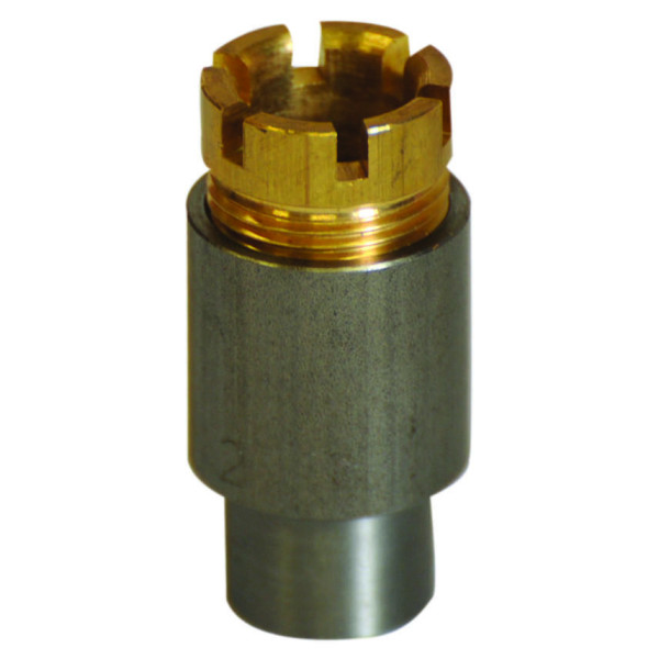 Presse-étoupe BS 5 - corps acier - chapeau laiton brut - bague néoprène - IP66