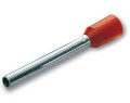PKD35025 - Embout de câblage 35 mm² simple longueur 25 mm rouge