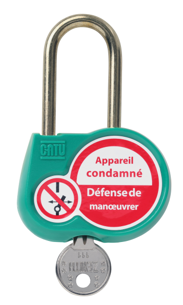 Cadenas condam 50mm d6 cle a def vert   