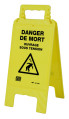 Balise "danger de mort-ouvrage ss tens."