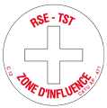 Disque tst "zone d'influence" 33mm      