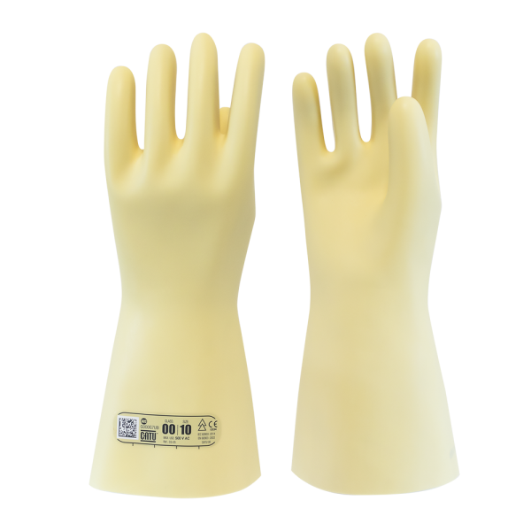 Gants Isolants électriques Taille 9 Catu - Classe 00 - 500 V - Normes CEI 60903