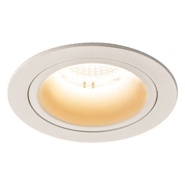 Numinos, encastré de plafond intérieur, 40°, blanc, led, 2700k