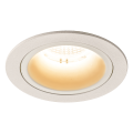 Numinos, encastré de plafond intérieur, 40°, blanc, led, 2700k