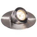 SLV by Declic GIMBLE OUT 150 LED, encastré de sol extérieur, inox 316, LED 13W 3000K