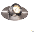 SLV by Declic GIMBLE OUT 150 LED, encastré de sol extérieur, inox 316, LED 13W 3000K