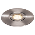 SLV by Declic GIMBLE OUT 150 LED, encastré de sol extérieur, inox 316, LED 13W 3000K