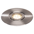 SLV by Declic GIMBLE OUT 150 LED, encastré de sol extérieur, inox 316, LED 13W 3000K