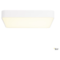 SLV by Declic MEDO 60 LED, plafonnier carré, blanc, LED 39W 3000K, variable 1-10V