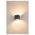 Sitra cube, applique extérieure, anthracite, led, 10w, 3000k, ip44