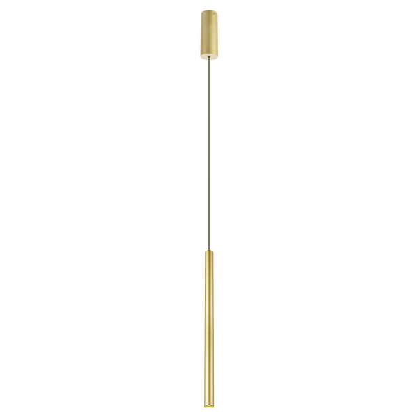 Helia 30, suspension intérieure, laiton brossé, led, 10w, 3000k, variable triac