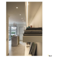 Helia 30, suspension intérieure, laiton brossé, led, 10w, 3000k, variable triac