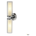 Applique intérieure, double, chrome, e14, 2x 40w max, ip44 - Wl 106