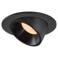 Numinos® gimble l, encastré de plafond intérieur, 40°, noir, led, 25,4w, 2700k