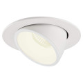 Numinos® gimble l, encastré de plafond intérieur, 55°, blanc, led, 25,4w, 4000k