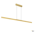 One linear 140, suspension intérieure, up/down, laiton, led, 35w, 2700/3000k, variable