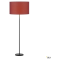 SLV by Declic FENDA lampadaire simple, noir, sans abat-jour, E27, 60W max.