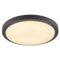 SLV by Declic AINOS, rond, anthracite, LED 3000K, avec détecteur