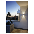 QUAD 2, APPLIQUE CARREE, BLANCHE, LED BLANC CHAUD 2x3W