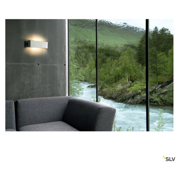 SLV by Declic MANA, abat-jour 29 cm, aluminium, alu poli