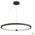 One 80, suspension intérieure, noir, led, 35w, 3000k/4000k, variable dali