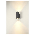 Enola, applique extérieure, rond, m, anthracite, led, 19w, 3000k/4000k, ip65, up/down