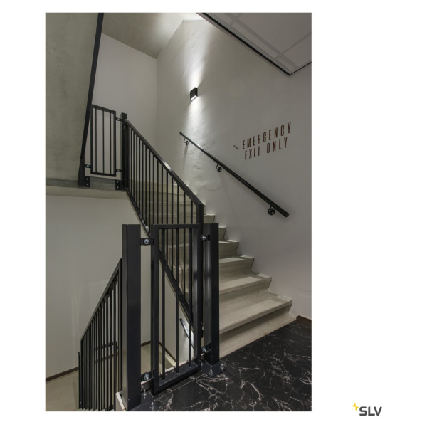 Big quad up/down, applique extérieure, anthracite, led, 8,2w, 3000k, ip54