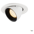 Numinos® gimble s, encastré de plafond intérieur, 40°, blanc/noir, led, 8,6w, 3000k