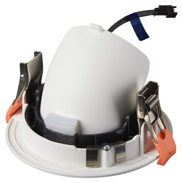 Numinos® gimble m, encastré de plafond intérieur, 20°, blanc/noir, led, 17,5w, 2700k
