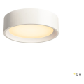 Plastra, plafonnier intérieur, blanc, led, 15w, 3000k, plâtre, variable triac