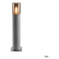 SLV by Declic LISENNE 70, borne, gris/verre fumé, E27 23W max., IP54