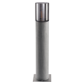 SLV by Declic LISENNE 70, borne, gris/verre fumé, E27 23W max., IP54