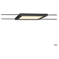 Plytta, spot pour câble tendu t.b.t. tenseo, intérieur, noir, led, 9w, 2700k